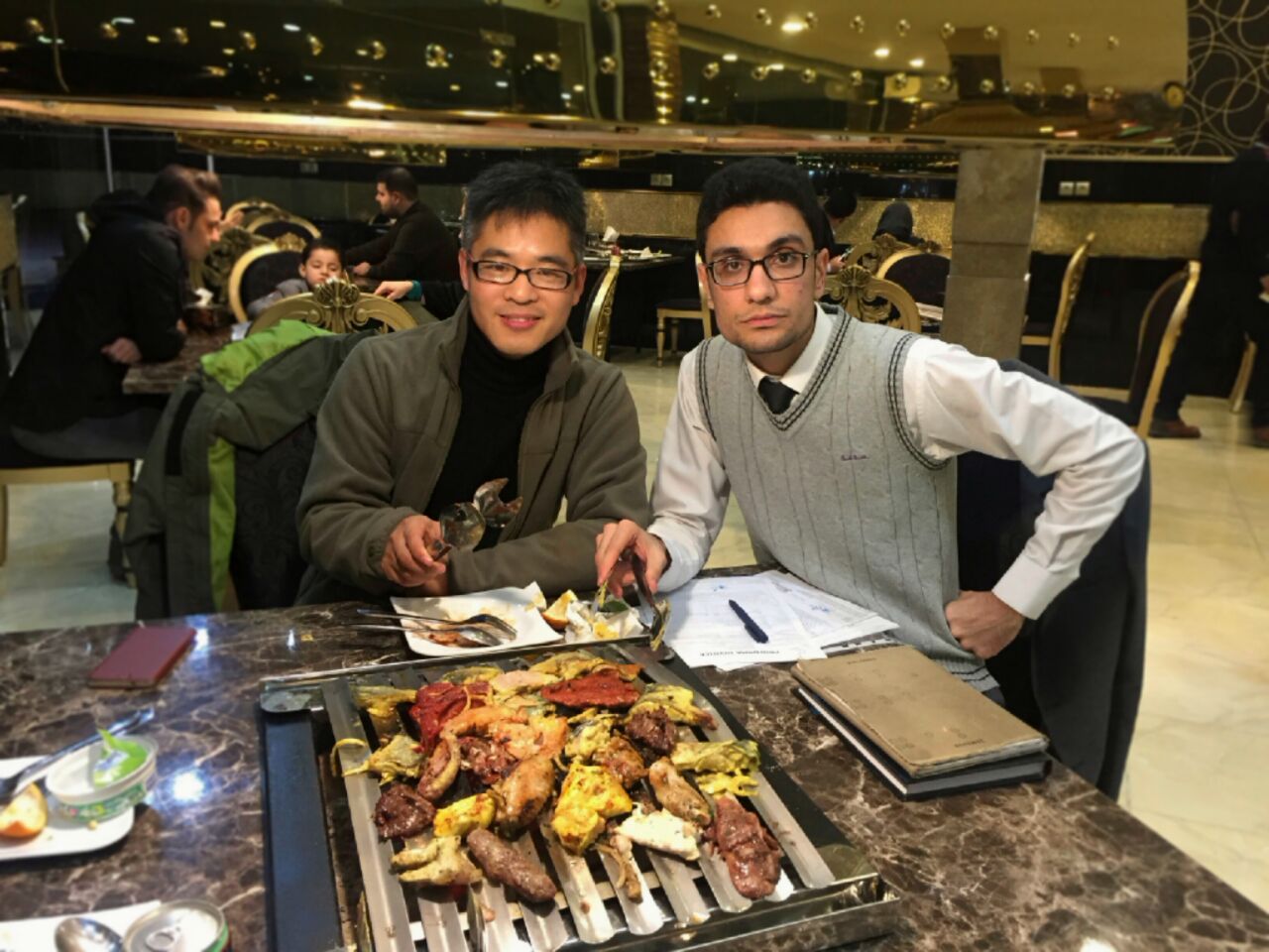 Overseas buyer visiting BlendPolyol factory