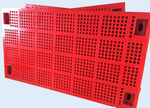 Red PU dewatering screen panels