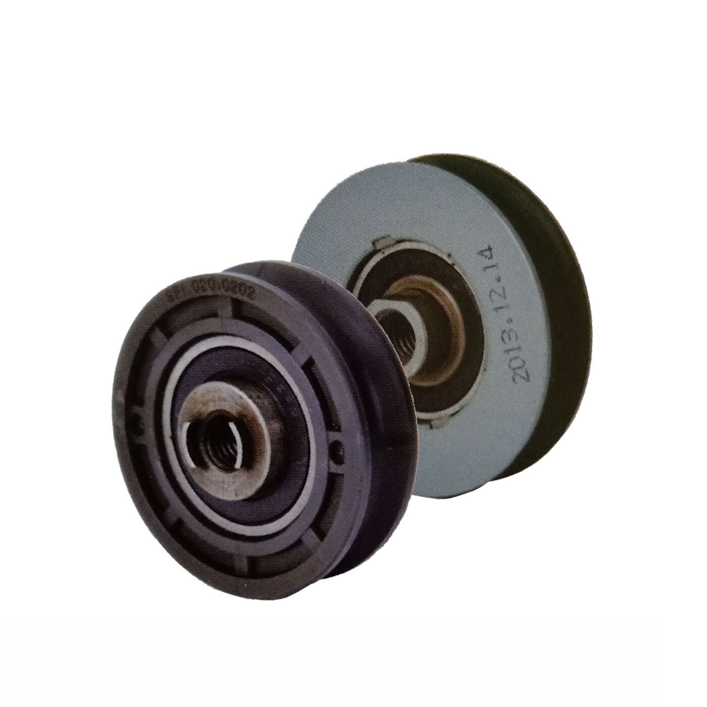 Cast PU elevator door and guide rollers