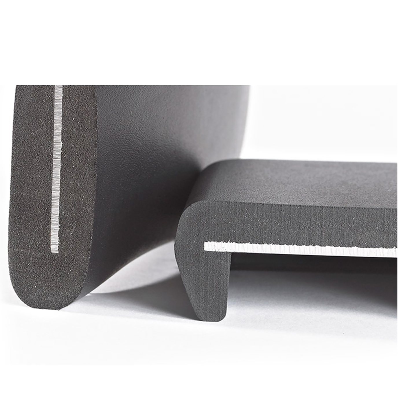 PU self-skinning foam sections