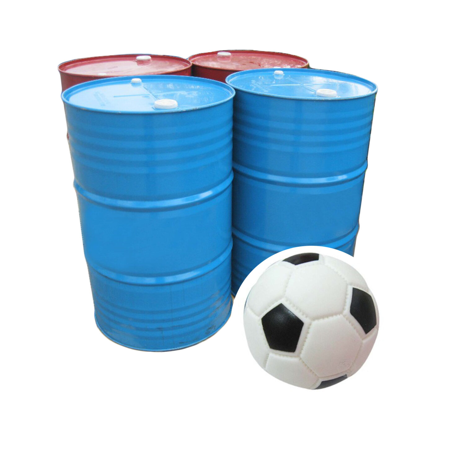 PU stress ball raw material drums with sports toy